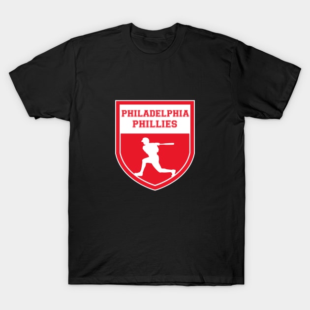 Philadelphia Phillies Fans - MLB T-Shirt T-Shirt by info@dopositive.co.uk